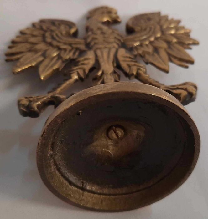 Orzeł w Koronie Statuetka Mosiądz