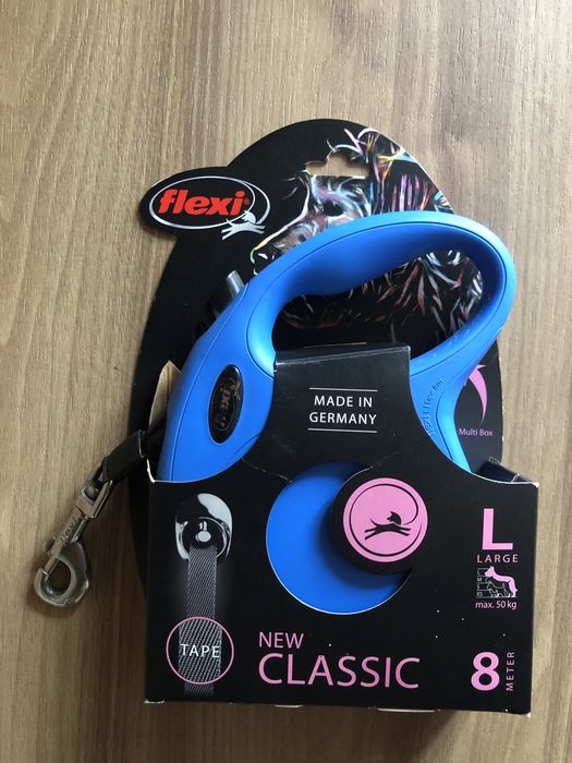 Smycz dla psa automatyczna Flexi New Classic tape L