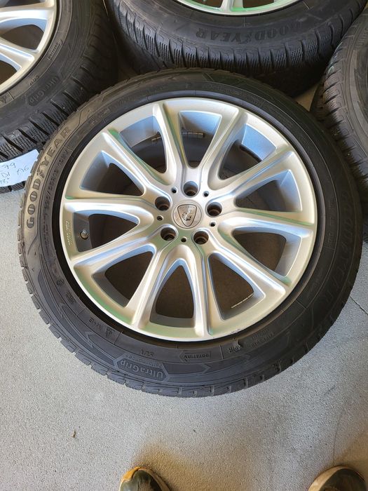 [k79a] Koła zimowe 18 Cali 5x112 Goodyear 225/55/18 7mm Audi 23r