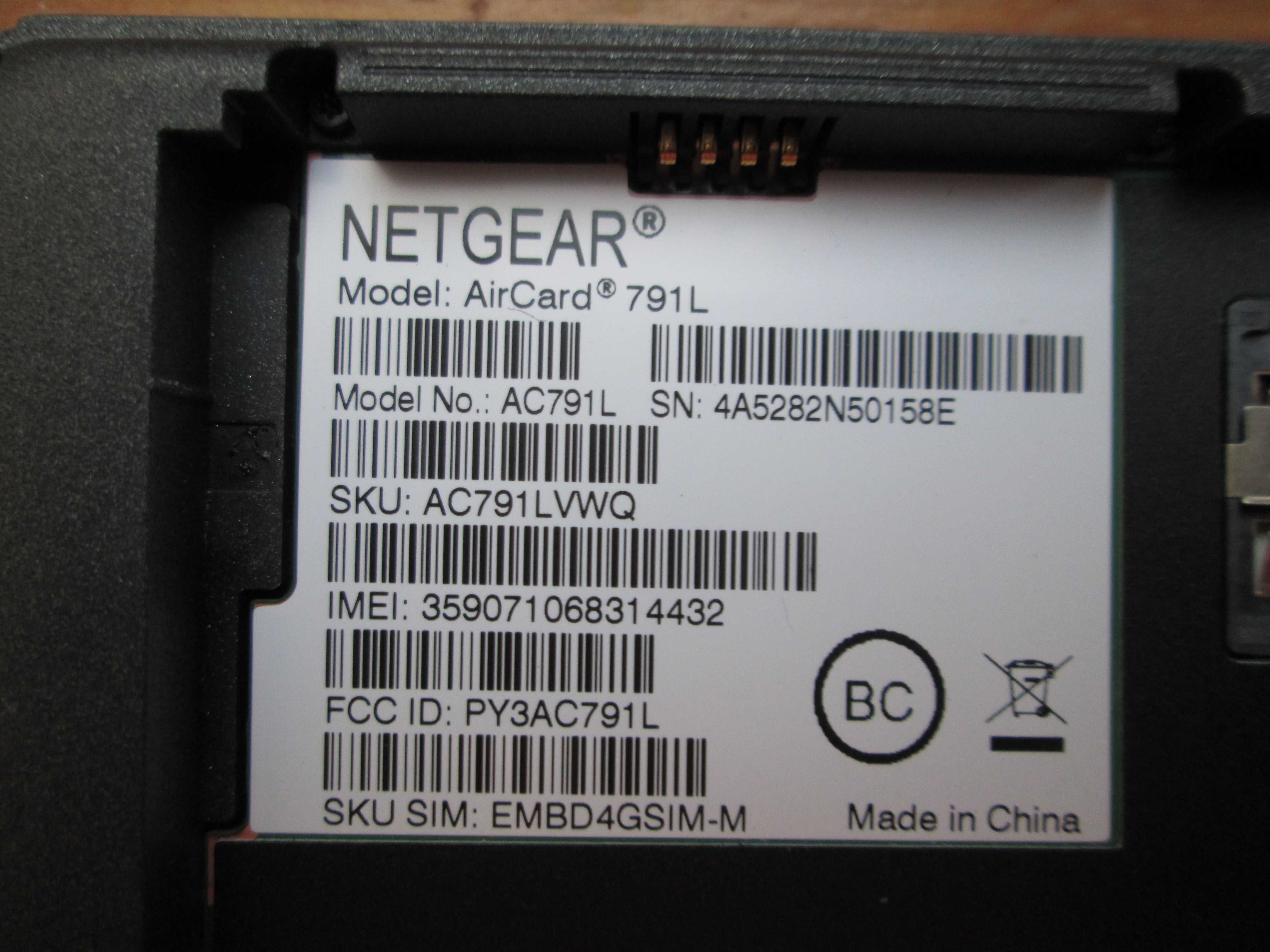 Модем NETGEAR AirCard 791L