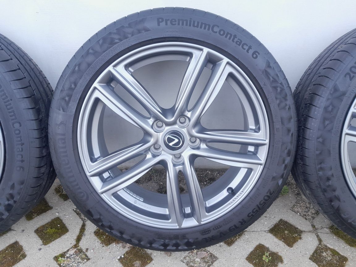 Koła 19" 5x114.3 LEXUS TOYOTA HONDA  Continental  205/55R19