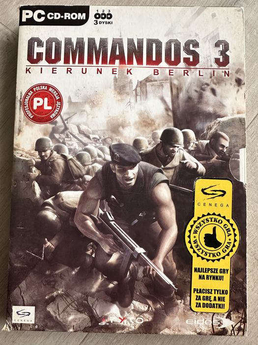 Gra PC Commandos 3 Kierunek Berlin