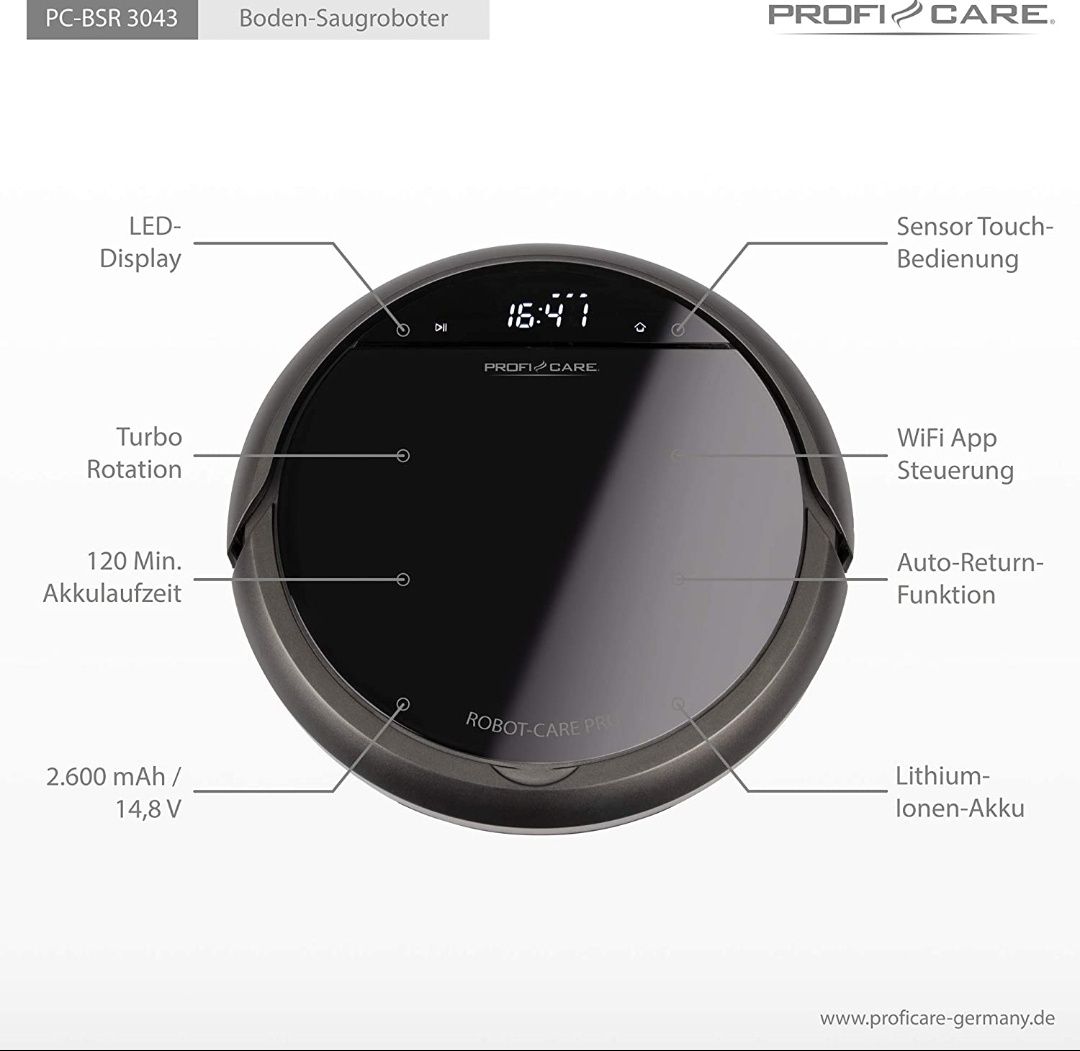 Aspirador robot WiFi APP