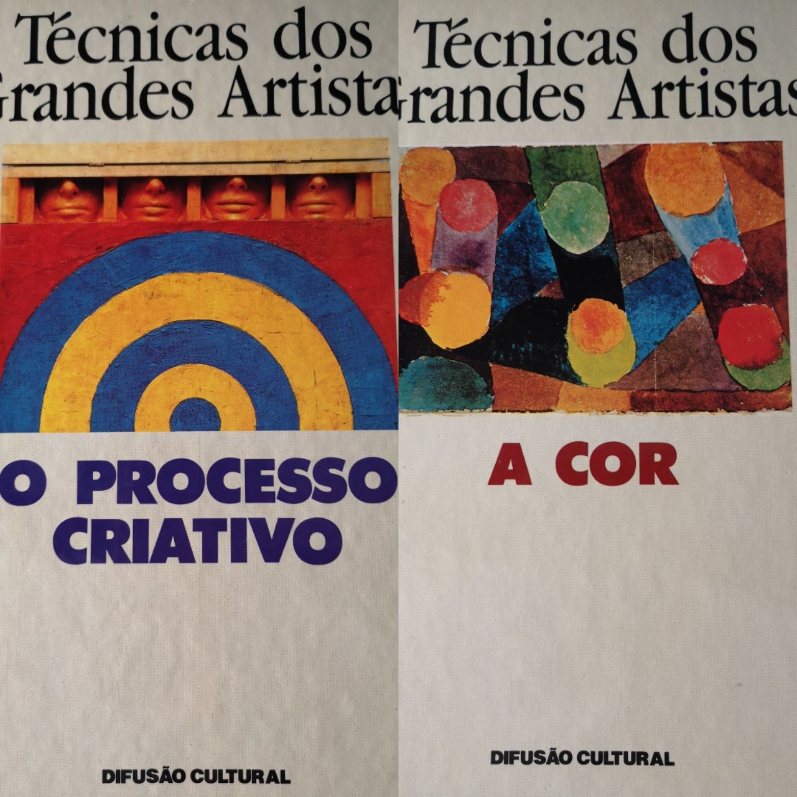 Técnicas dos grandes artistas - 4 vol. sobre pintura - NOVOS