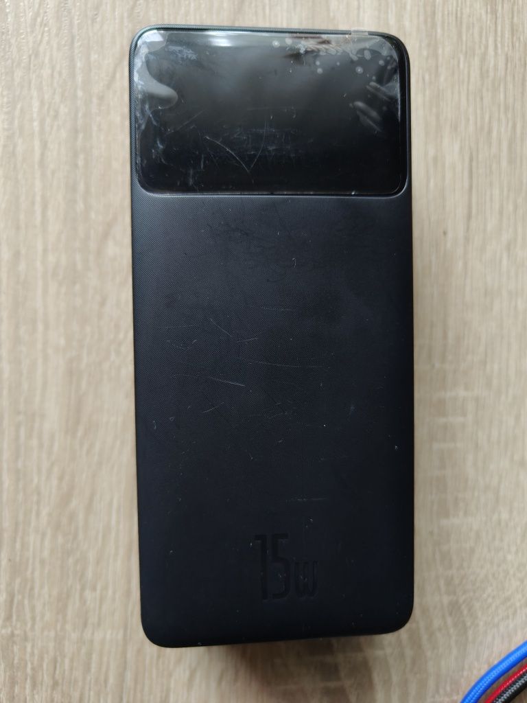 Powebank BASEUS 30000MAH PD 15W Kabel 3w1USB-C MICRO