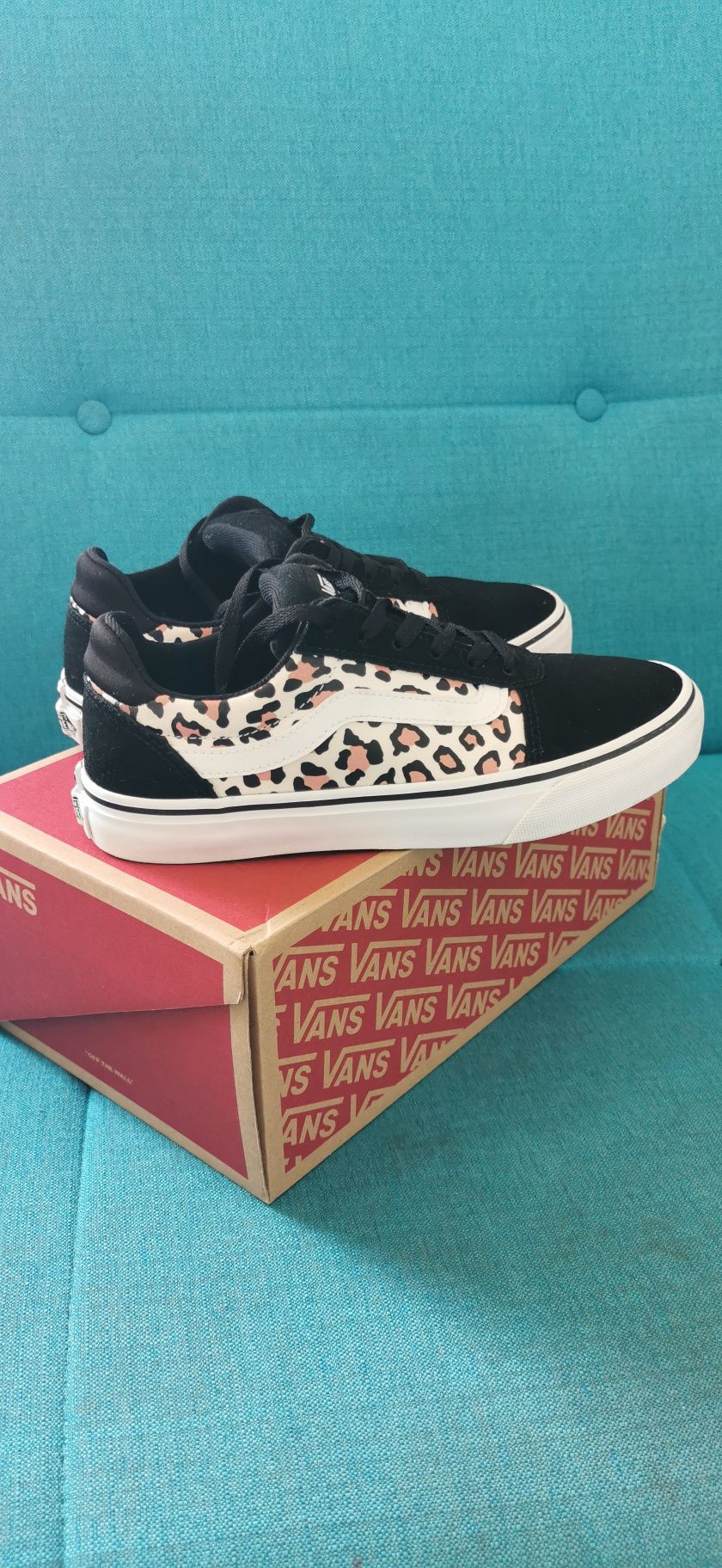 Vans Ward Deluxe Leopard 38.5 / 24.5cm NOWE