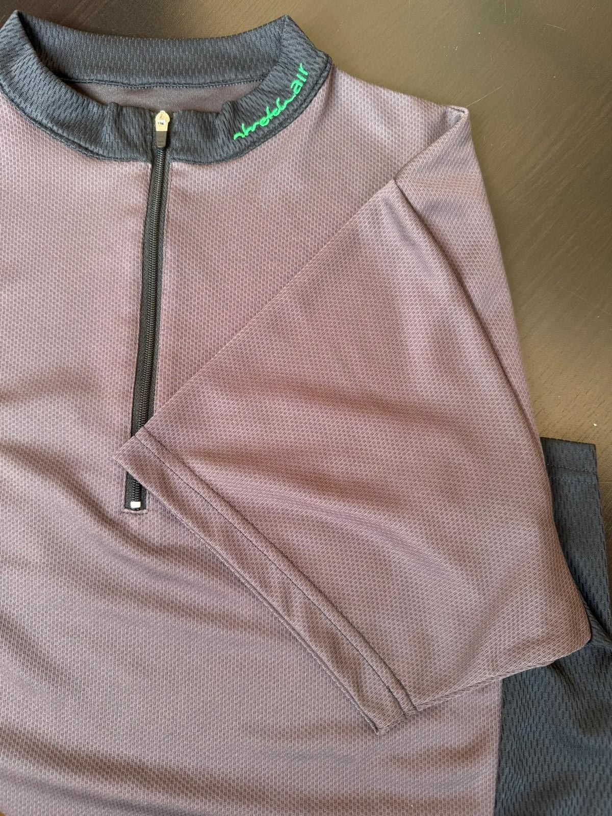 Mammut T-shirt Técnica Manga Curta Cinza e Preto L
