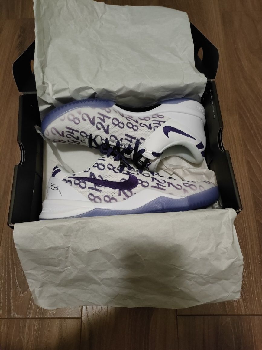 Nike Kobe 8 protro court purple size 45