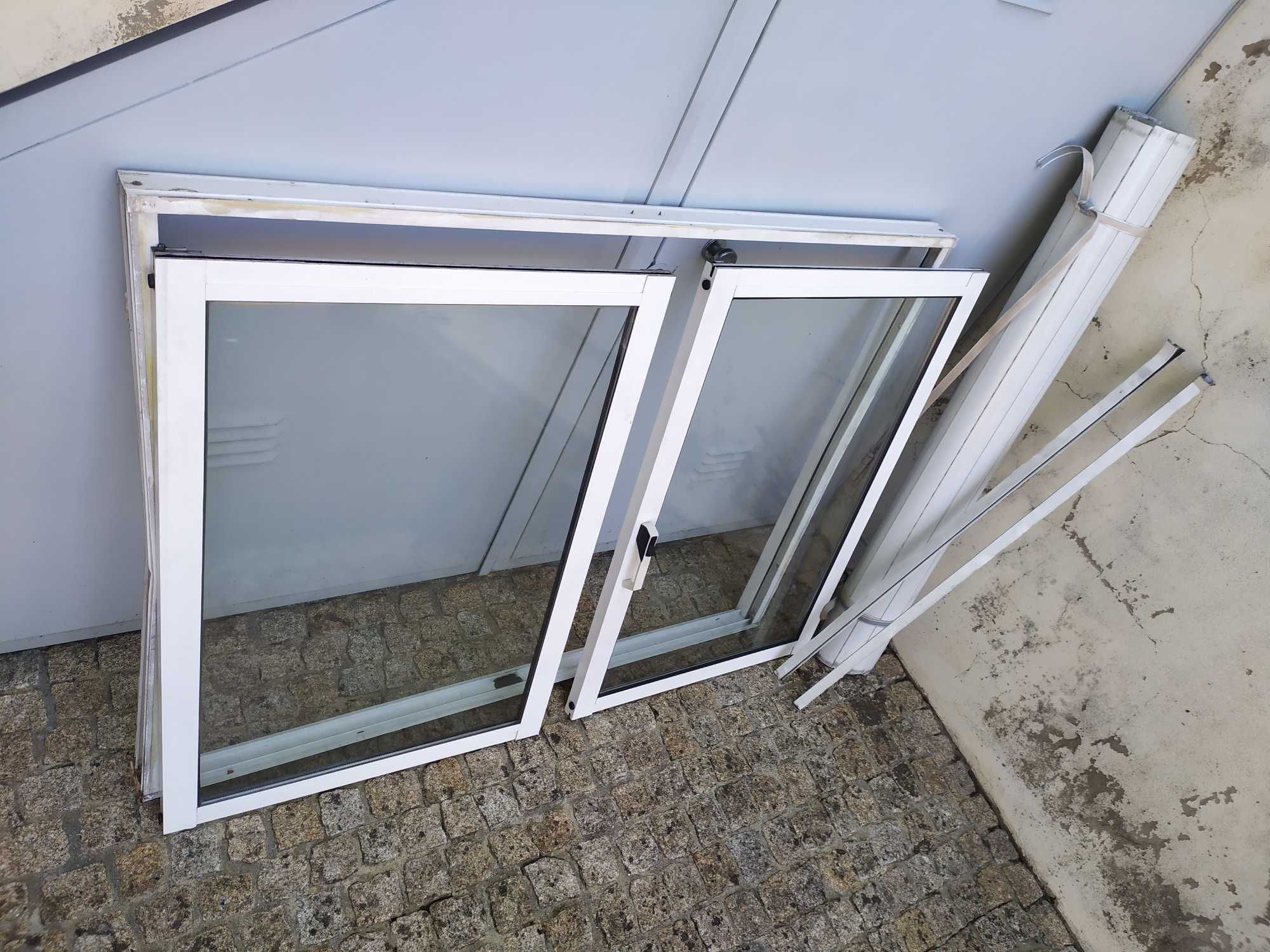 Janela aluminio vidro duplo