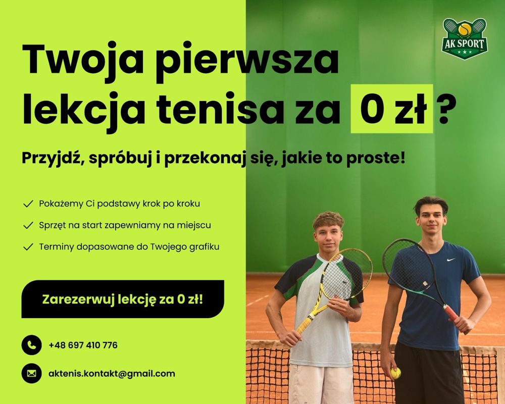 Licencjonowani Trenerzy Tenisa Ziemnego | Treningi/Zajęcia