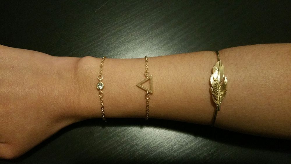 PROMO PROMO - Pulseiras, em conjunto ou separadas.