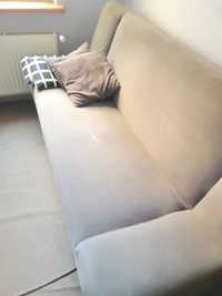 kanapa do spania szara/ mysi kolor