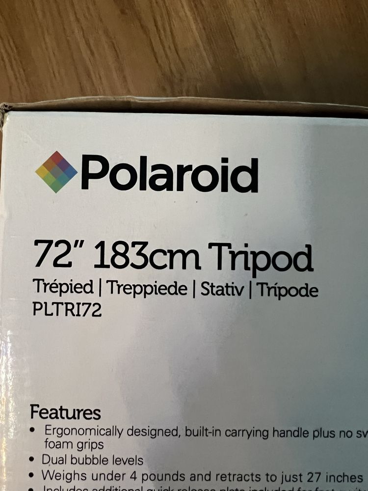 Tripod Polaroid PLTR 172 183cm statyw