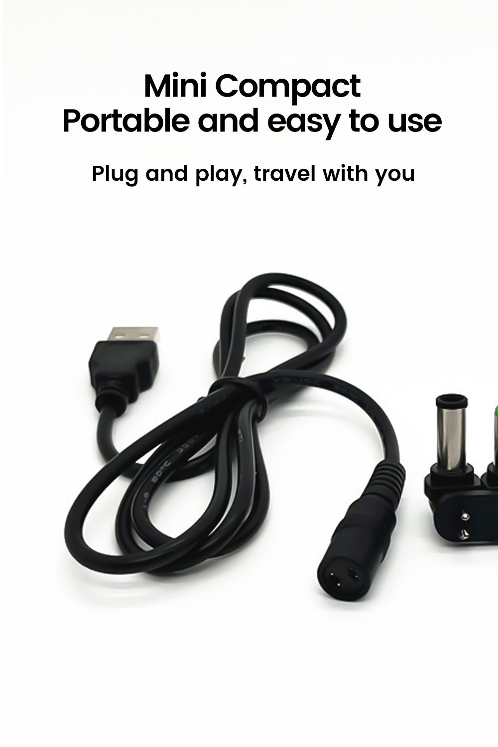 USB преобразователь DC 5-12V, повышающий адаптер для роутера, камеры
