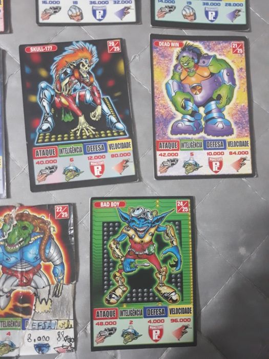 15 cromos Bolly kaos