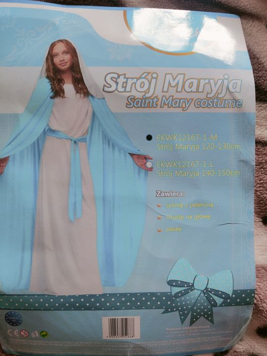 Kostium Maryja jasełka