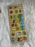 Drewniane puzzle ukladanka