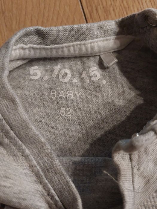 Body świąteczne długi rękaw, Mikołaj 5.10.15, rozmiar 62