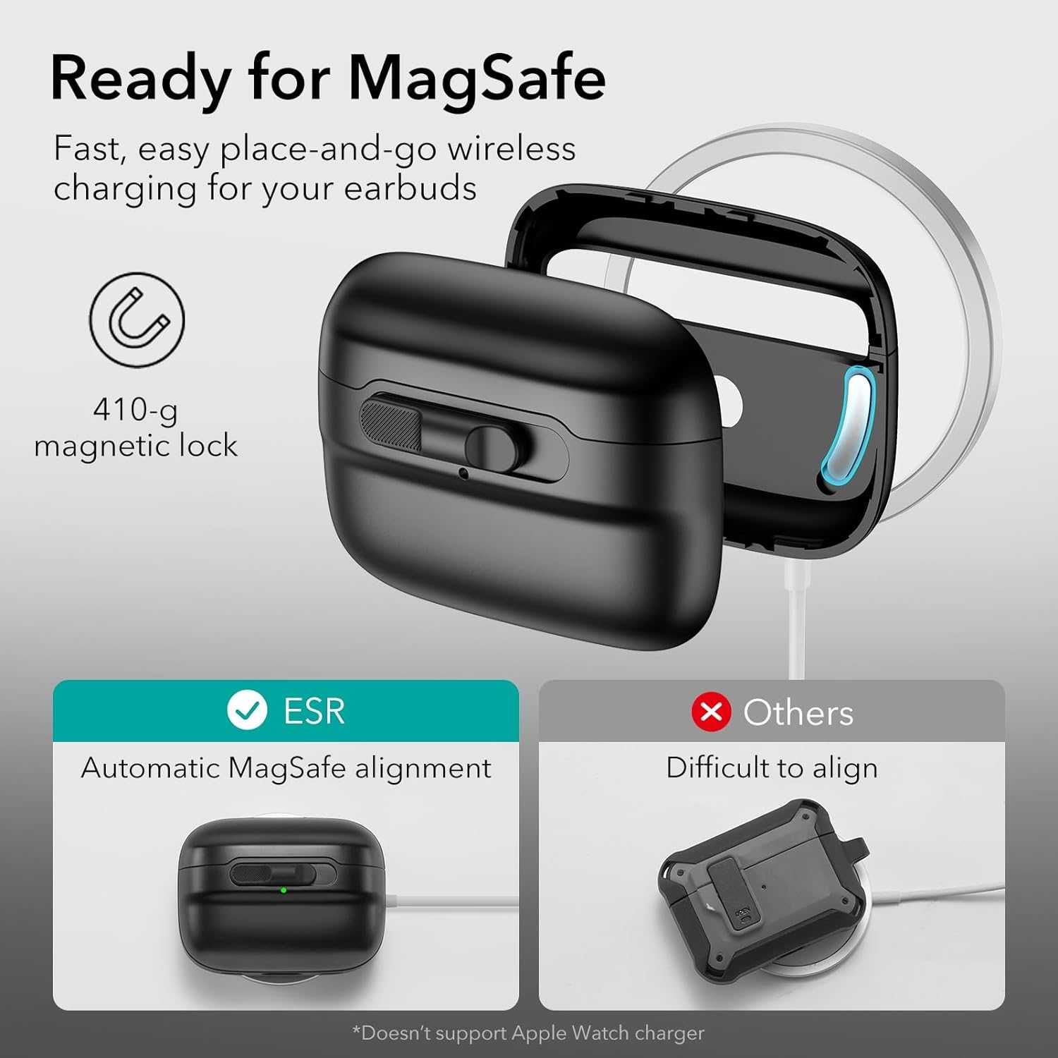 Оригинальный чехол ESR Pulse​​​​​​​ Magnetic Lock для AirPods Pro 2