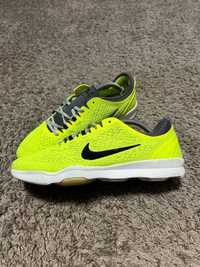 Кросівки Nike Zoom Fit Running Trainers Neon Yellow оригінал 40