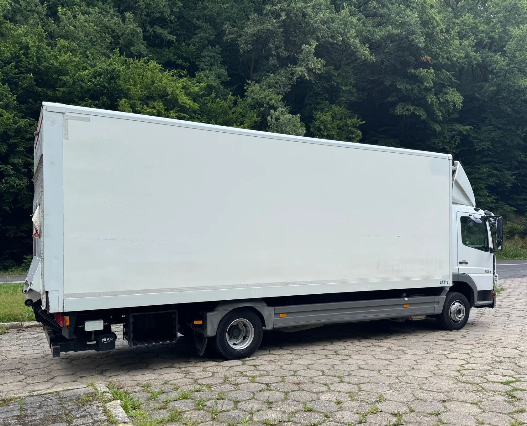 Mercedes-Benz Atego 1224/euro 5/  sprowadzony/webasto/ładowność 6000 kg/tylko 370 tys km