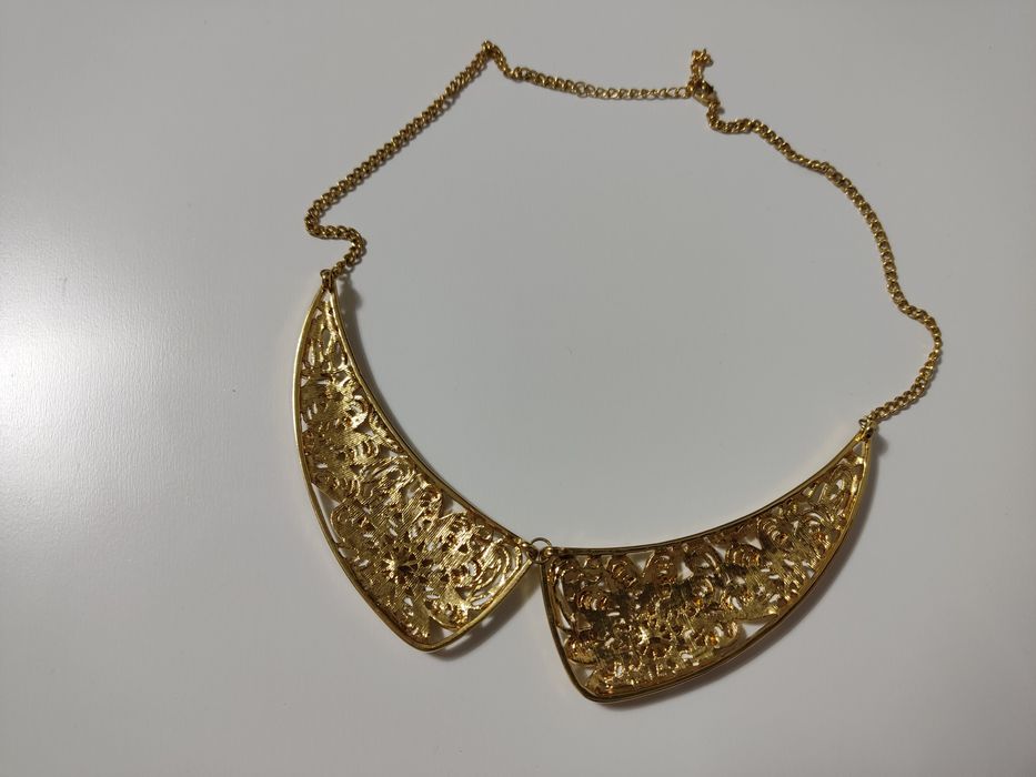 Kolia naszyjnik w kolorze złota