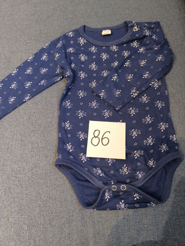 Body z długim rękawem roz. 86