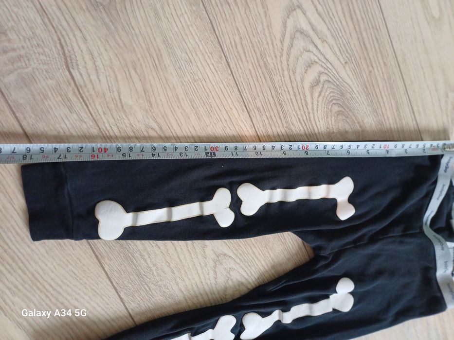 Strój/przebranie kościotrupa rozmiar 86