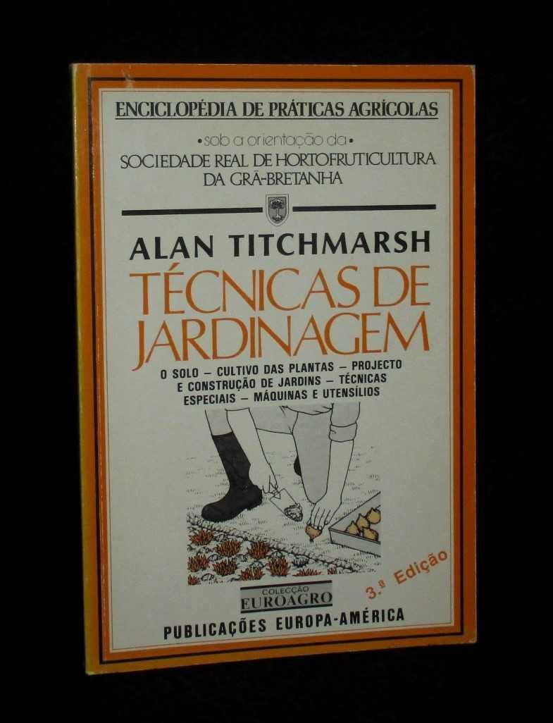 Livro Técnicas de Jardinagem Alan Titchmarsh