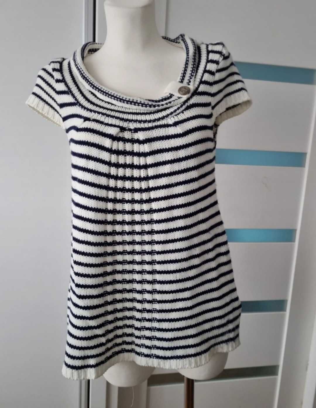 Kamizelka/sweterek w paski New Look, 36/38(S/M)