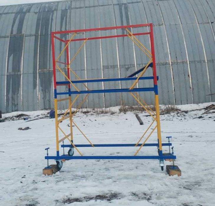 Будівельні ліса пересувні (Вышка Тура). РОЗПРОДАЖ СКЛАДУ! 1+1 ярус