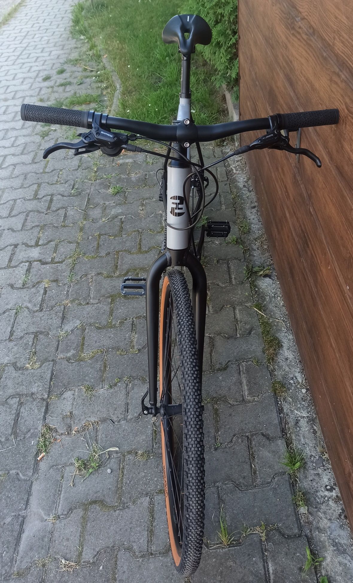 Rower Gravel / Fitness z prostą kierownicą jak nowy DEORE, hydraulika.