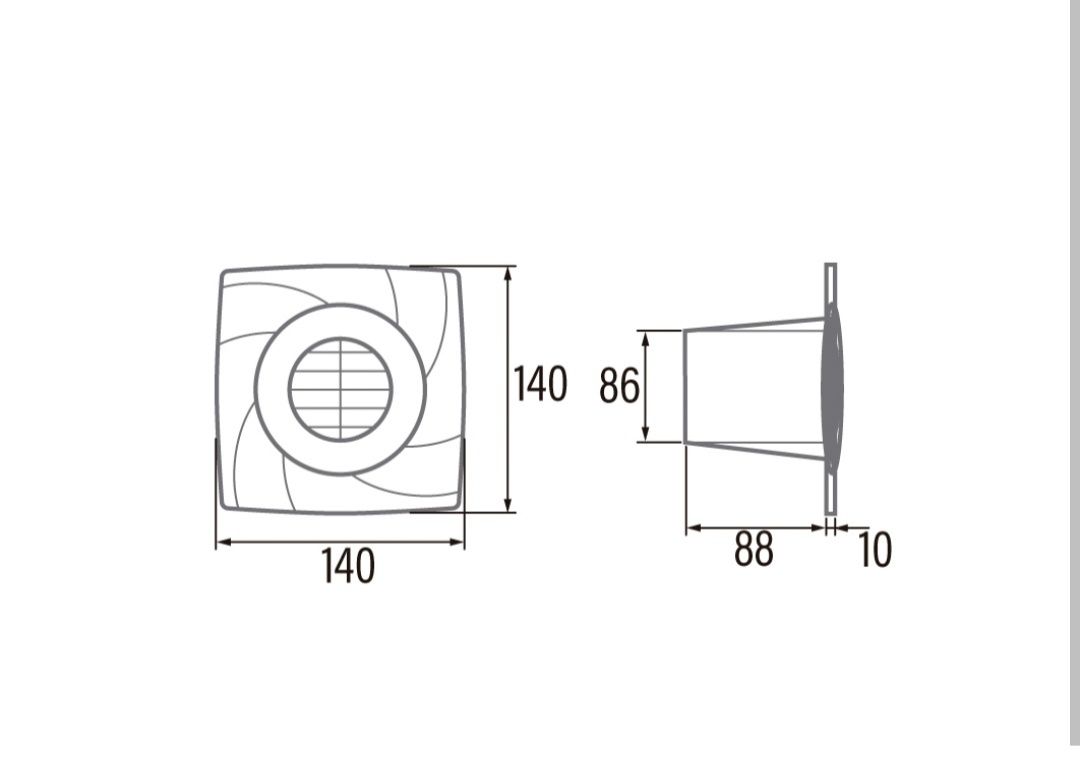 Ventilador Cata C B8 c/ Garantia