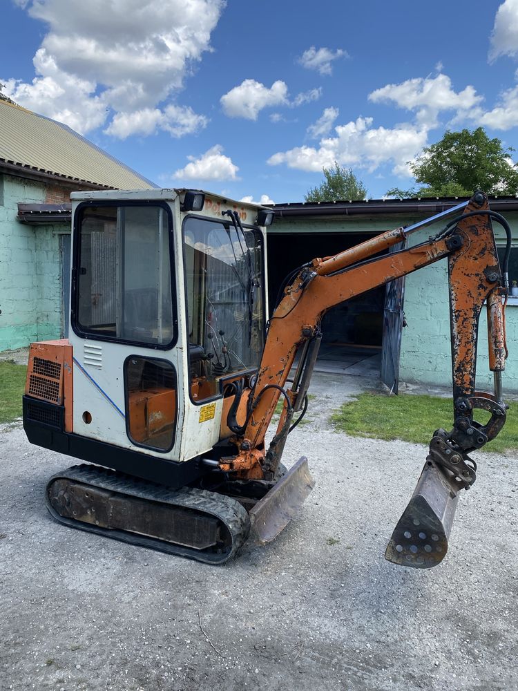 Minikoparka Pel Job 1.3 Ton 11 lat w 1 rekach Got do pracy