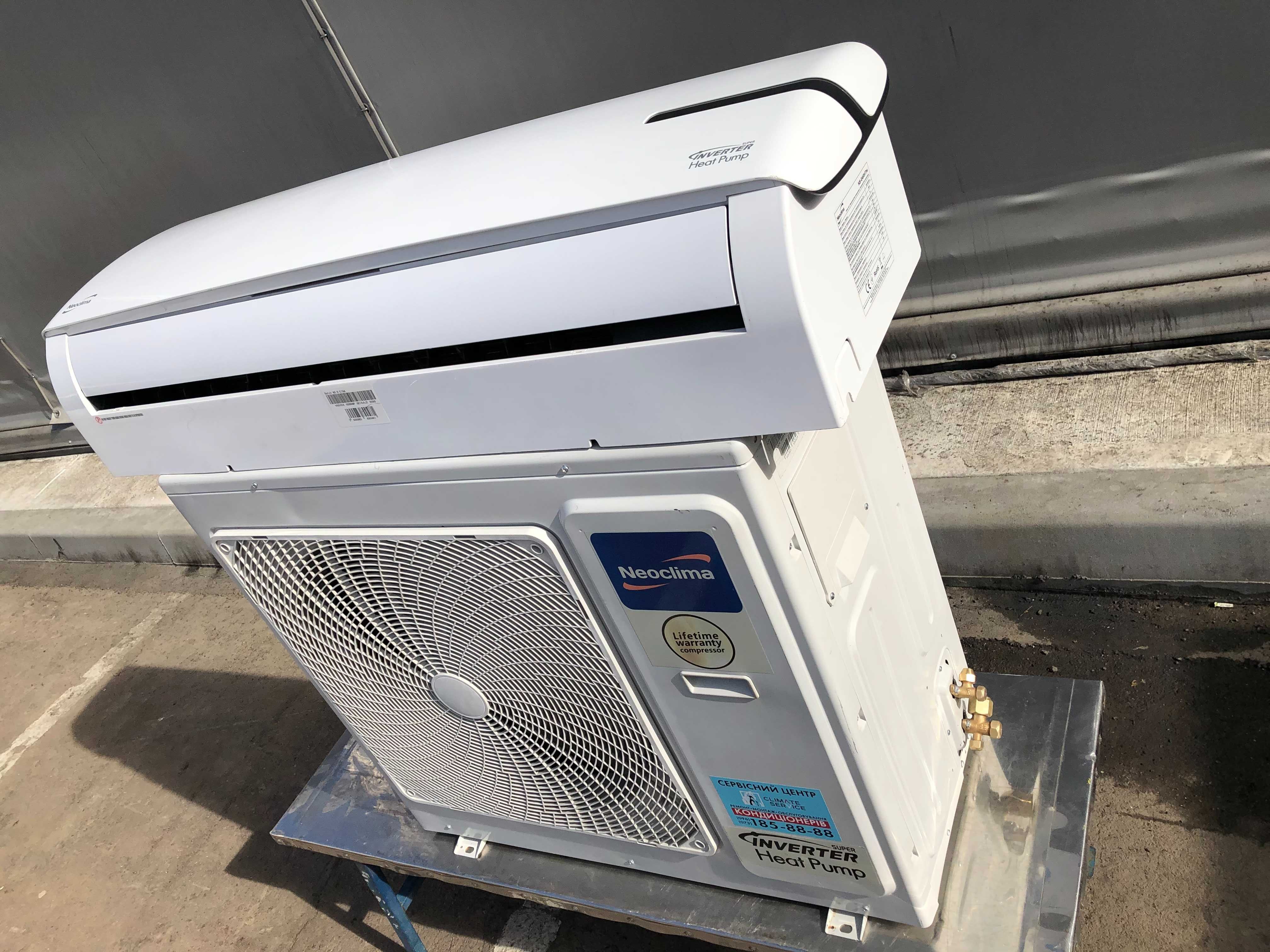 Тепловий насос Neoclima NS-24AHTIw Alaska 2.0 Inverter до 80 м2 монтаж