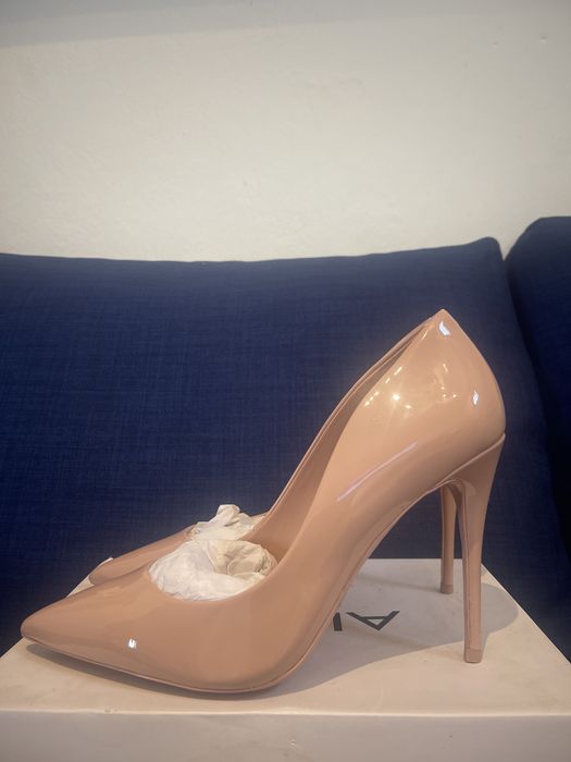Saltos altos verniz Nude/rosa claro ALDO - nunca usados