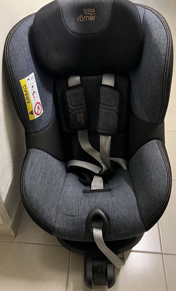 Cadeira Auto Römer | Britax Dualfix² R Blue Marble