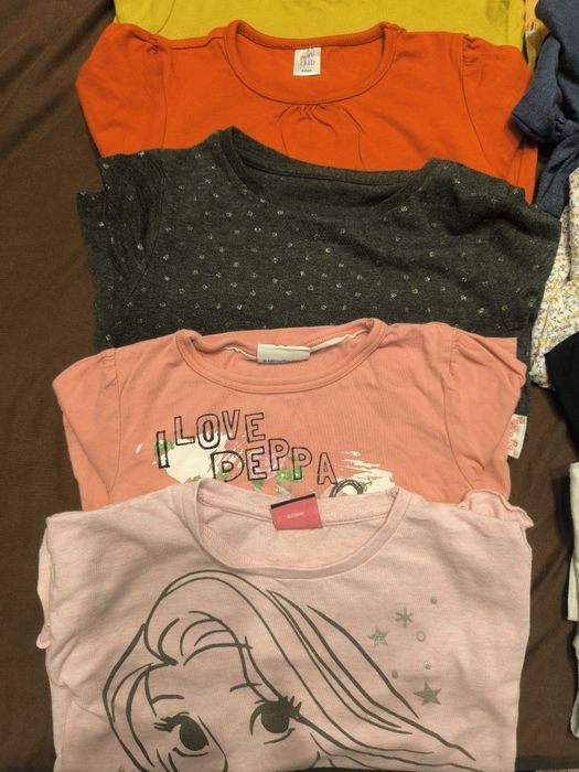 15 x bluzki/bluzy na 4/5 lat