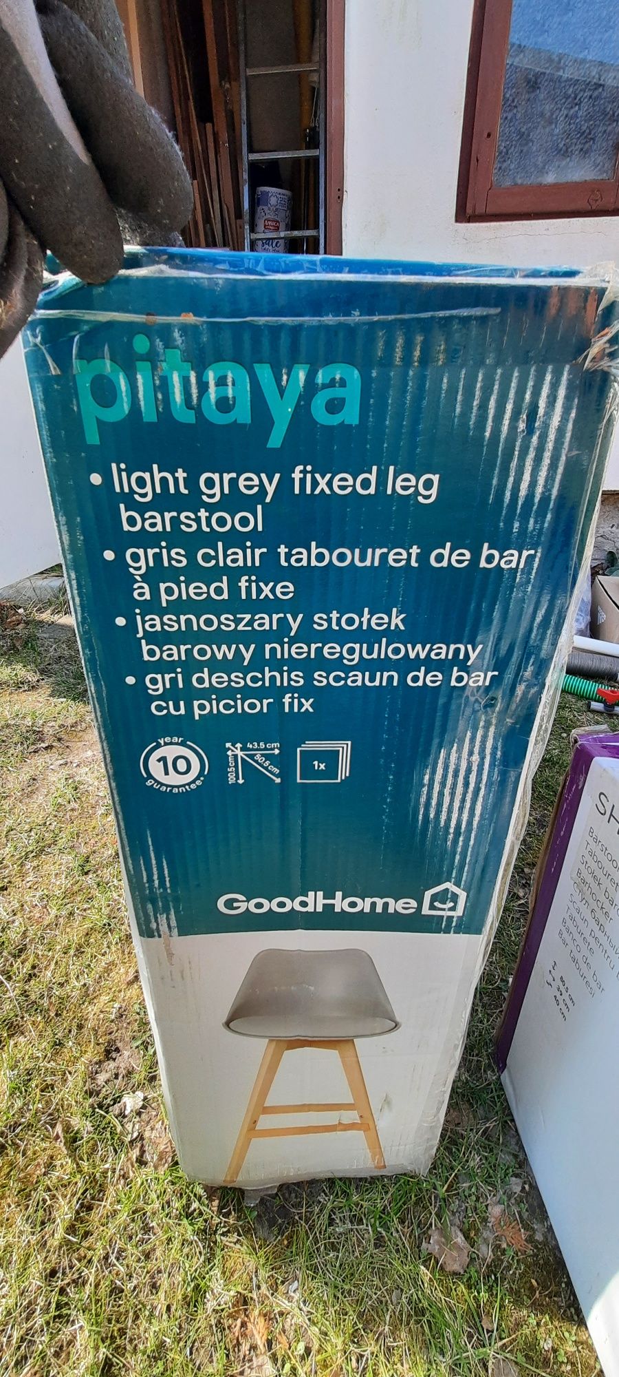 Krzesło barowe skandynawskie