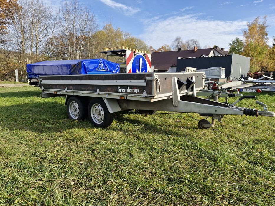 Przyczepa Branderup dwuosiowa dmc 1500kg