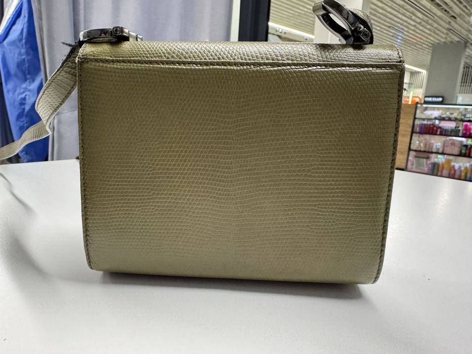 Salvatore Ferragamo crosbody mini exotic кожа