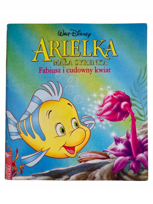 Walt Disney Arielka Mała Syrenka Fabiusz I Cudowny Kwiat Unikat