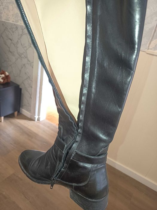 Bota Cano Alto Latouche couro