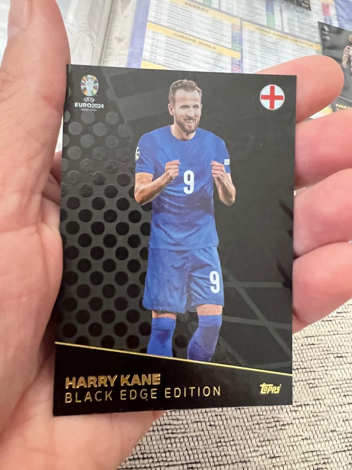 Cartas Black Edge Euro 2024