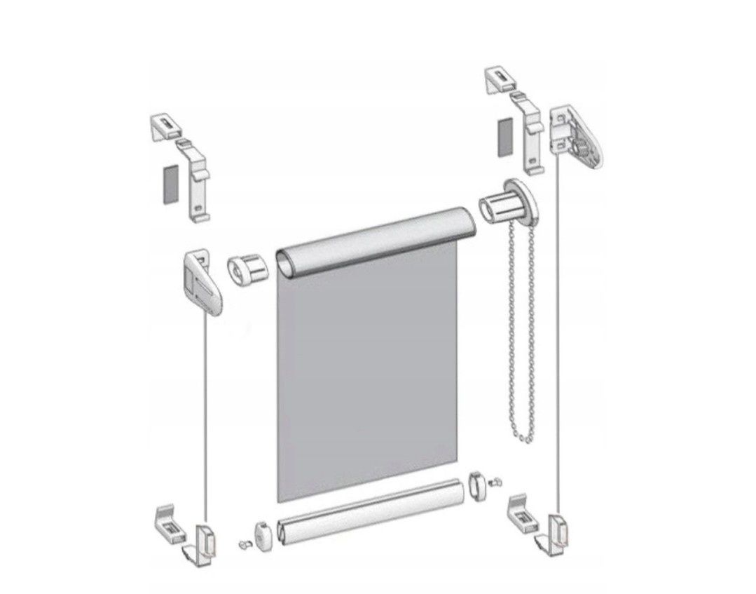 Nowa roleta Termo Zaciemniająca 30cm × 125cm