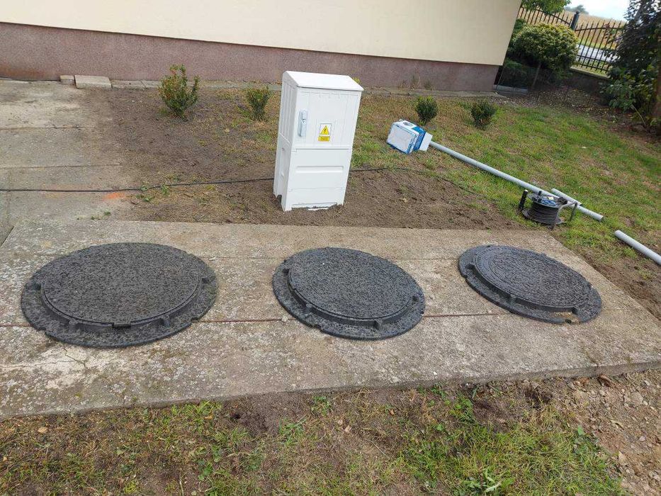 Modernizacja przerobienie szamba na oczyszczalnię