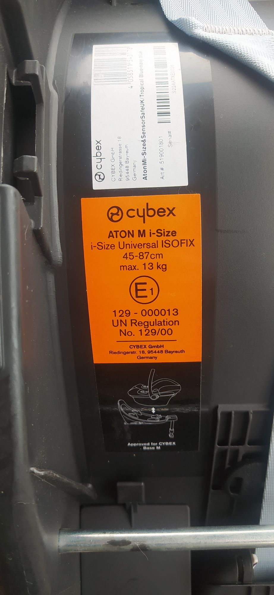 Fotelik+ baza ISOFIX Cybex aton M