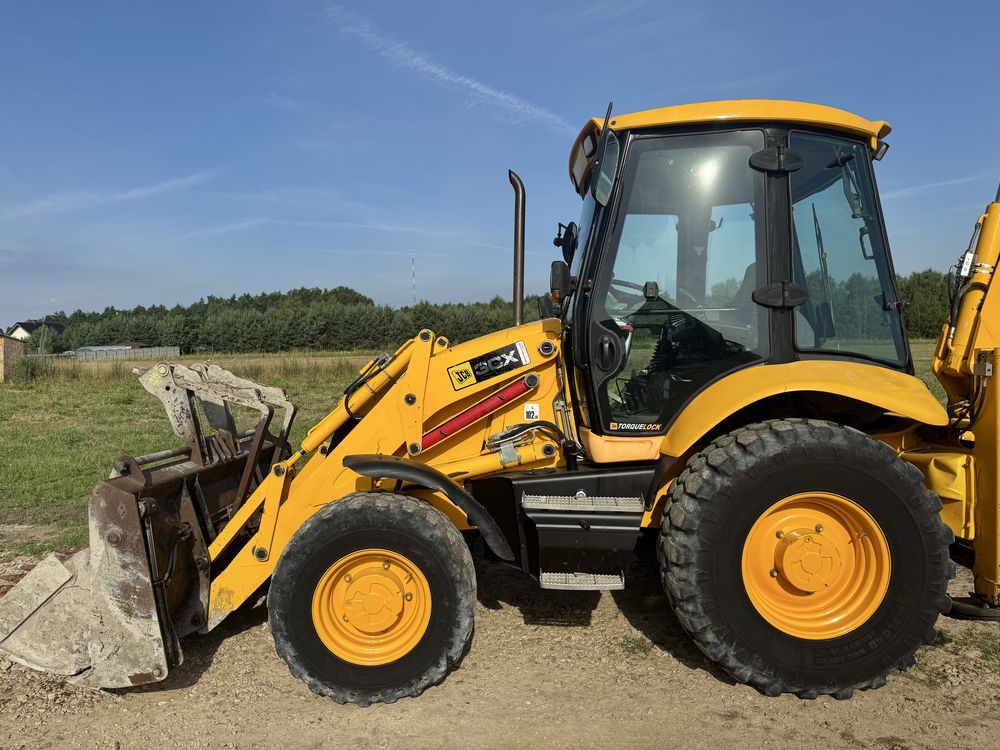 Jcb 3cx contractor 100 km yoistik koparko ładowarka