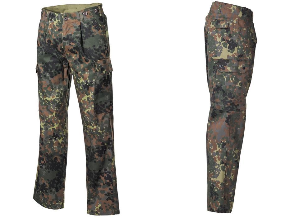 spodnie bundeswehra flecktarn 66