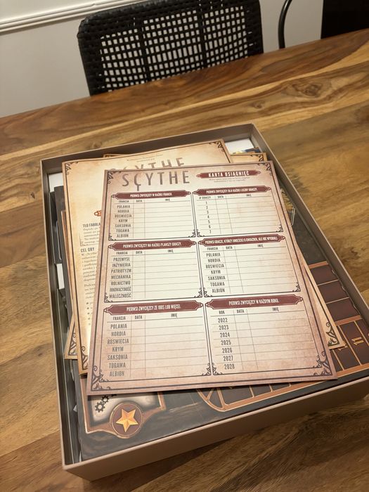 Scythe gra planszowa